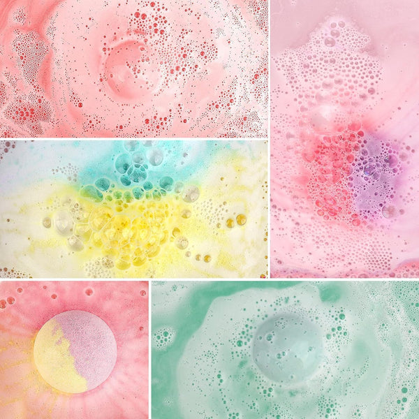 Bath Bombs Gift Set,16Pcs Organic Bath Bombs for Women Relaxing Bath Gifts for Women,Her on Birthday,Christmas