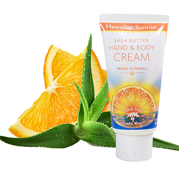 Island Soap and Candle Works Shea Butter Body Cream for Men and Women - Body Moisturizer for Dry Skin - Beauty and Personal Care - Hawaiian Gifts