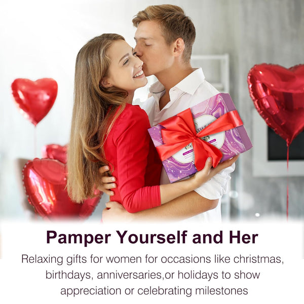 Self Care Gifts for Women,Unique Relaxing Birthday Gifts for Mom Wife Her,Stress Relief Spa Gifts Basket for Mothers Day Sister Friendship,Vanilla