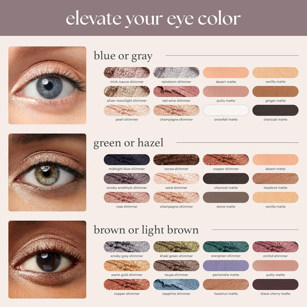 Julep Eyeshadow 101 Cream to Powder Waterproof Eyeshadow Stick, Charcoal Matte