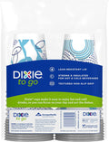 Dixie to Go Medium Paper Coffee Cups with Lids, 12 Oz, 14 Count, Disposable Cups for On-The-Go Hot Beverages