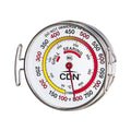 CDN Grill Surface Thermometer | Proaccurate®, Temperature Zones, High Heat, Color-Coded Scale - Laboratory Glass Lens - Perfect for Grill, BBQ,