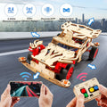 STEM Kits for Kids Ages 8-10, Remote Control Car Model Building Kit for Boys 8-12, Wooden 3D Puzzles 8-13, Wood Science Crafts Projects, STEM Toys