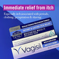 Vagisil Regular Strength Anti-Itch Feminine Cream for Women, Gynecologist Tested, Hypoallergenic, Fast-Acting and Long-Lasting Itch Relief,