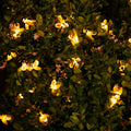 Solar Bee String Lights Outdoor 31FT 50 LED Honeybee Fairy Lights with 8 Lighting Modes, Waterproof Solar Bumble Bee for Patio Yard Garden Grass