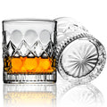 PARACITY Whiskey Glasses Set of 2,Christmas Gift, Old Fashioned Glasses, Rocks Glasses, Bourbon Glasses, Suitable for Use in Bars, Parties, and
