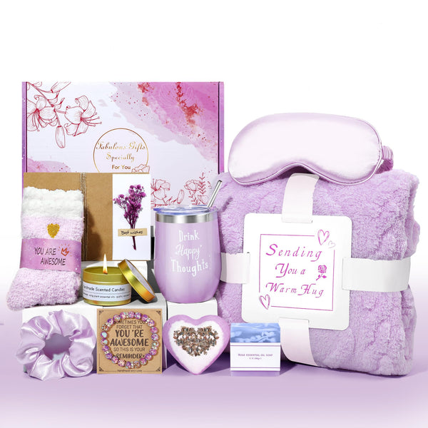 Birthday Gifts for Women Self Care Gifts Get Well Gift Baskets for Women Spa Relaxation Gift Sets Christmas Holiday Inspirational Gifts for Friend