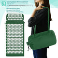 Sivan Back and Neck Pain Relief Acupressure Mat and Pillow Set, Chronic Back Pain Treatment - Relieves Your Stress of Lower Upper Back and Sciatic