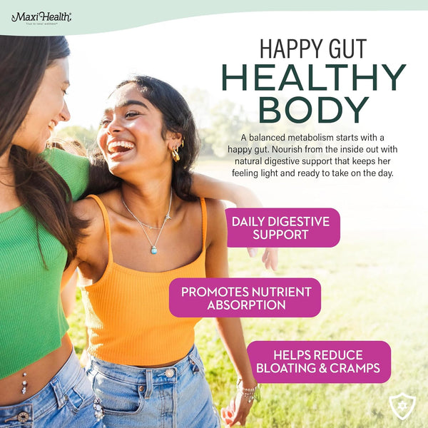 Maxi Health Teen Supreme Hers Vitamins for Teen Girls (120) - Women'S Multivitamin for Energy, Immune Boost, Body & Brain Growth - Womens Multi
