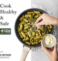 CAROTE Nonstick Frying Pan Skillet,Non Stick Granite Fry Pan Egg Pan Omelet Pans, Stone Cookware Chef'S Pan, PFOA Free,Induction