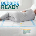 MED PRIDE Disposable Underpads 23'' X 36'' Incontinence Pads, Chux, Bed Covers, Puppy Training | Thick, Super Absorbent Protection for Kids,