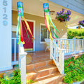 Flutesan 2 Pcs 40 Inches Twin Hummingbird Windsock Spring Wind Socks for Hanging Outdoor Yard Patio Lawn Garden Decoration