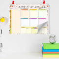 Weekly Planning To-Do-List Pad, 52 Undated Sheets for Daily To-Do Lists, Habit Tracking, Academic Scheduling, and Productivity Goals - Perfect for