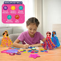 Skillmatics Poke-In Art - Magical Princesses, Mess-Free Fun for Kids, DIY Wood Craft Kits, Creative Activity, Gifts for Girls & Boys Ages 4, 5, 6,