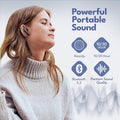 True Wireless Earbuds with Charging Case - Designed and Engineered in the USA - Ipx4 Water Resistant Bluetooth Earbuds Compatible with Apple and