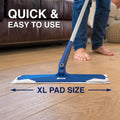 Bona Hardwood Floor Disposable Wet Cleaning Pads - 12 Cleaning Pads per Pack - Unscented - Use with Bona Mops - Residue-Free Floor Cleaning