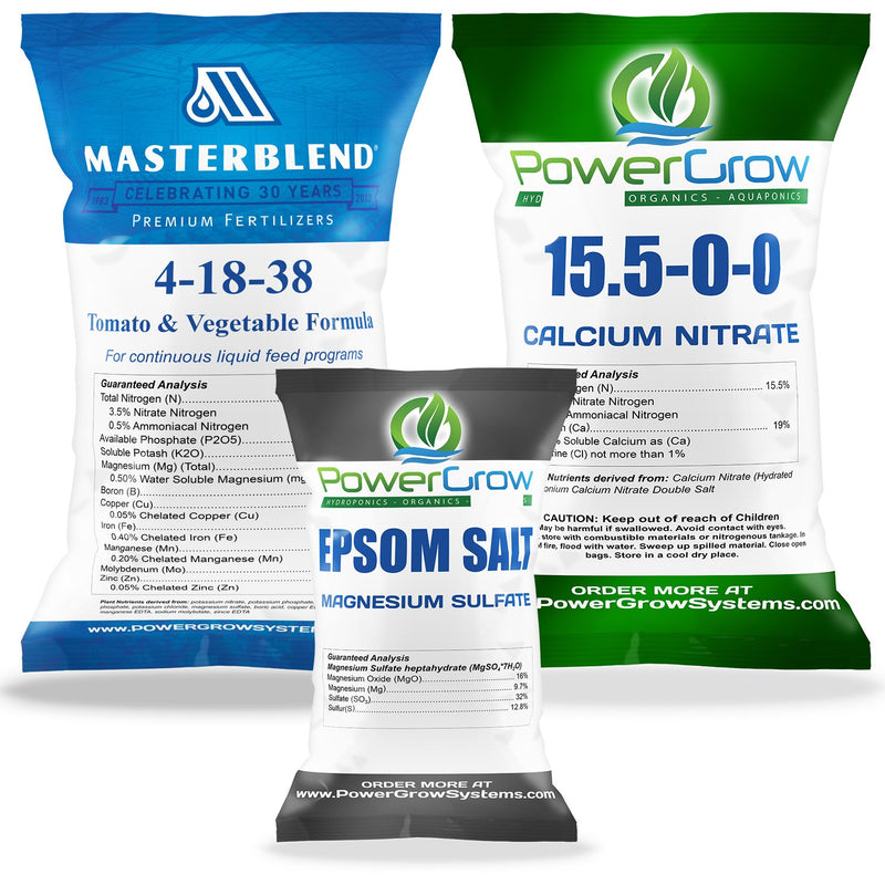 4-18-38 Complete Combo Kit Fertilizer Bulk (2.5 Pound Kit)