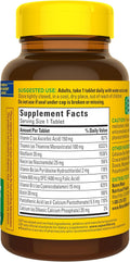 Nature Made Super B Complex with Vitamin C and Folic Acid, Dietary Supplement for Immune Support, 140 Tablets, 140 Day Supply