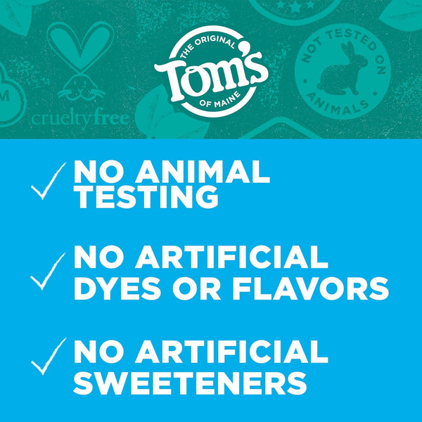 Tom'S of Maine Fluoride-Free Rapid Relief Sensitive Toothpaste, Fresh Mint, 4 Oz. (Packaging May Vary)