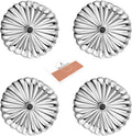 BEADNOVA Jumbo Earring Backs 925 Sterling Silver Large Earring Backs Butterfly Locking Ear Stud Stopper for Studs Replacement (20Gauge, 4Pcs)