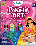 Skillmatics Poke-In Art - Magical Princesses, Mess-Free Fun for Kids, DIY Wood Craft Kits, Creative Activity, Gifts for Girls & Boys Ages 4, 5, 6,