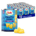 Dole Pineapple Chunks in Heavy Syrup - Dole Canned Fruit - Rich Source of Vitamin C - 20 Oz Can - 12 Pack