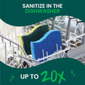 Scotch-Brite Zero Scratch Scrub Sponge, 3 Kitchen Sponges for Cleaning around the Home, Bathroom & More, Effective + Gentle Dish Scrubber, Best