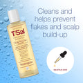 Neutrogena T/Sal Therapeutic Scalp Shampoo for Scalp Build-Up Control with 3% Salicylic Acid, Scalp Treatment for Dandruff, Scalp Psoriasis &