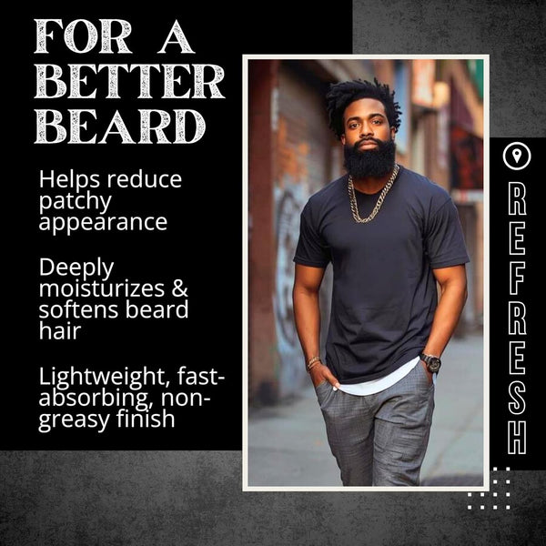 Beard Gains Beard Oil for Men - Organic Beard Growth Oil, Moisturizer & Conditioner, Softens & Strengthens Facial Hair, Reduces Itch, Promotes