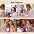 DERMORA Golden Glow under Eye Patches (20 Pairs Eye Gels) - Rejuvenating Treatment for Dark Circles, Puffy Eyes, Refreshing, Revitalizing, Travel,