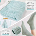 Birthday Gifts for Women, Mother'S Day Gift Basket, Ocean Relaxing Spa Gifts Basket Care Package / Luxury Coral Towel, Unique Self Care Gifts Get