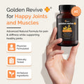 Golden Revive + Joint Support Supplement Featuring Turmeric with Black Pepper, Quercetin, and Magnesium- Turmeric Black Pepper Supplement - 6