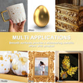 Matio Acrylic Paint Metallic Gold, 120ML Pearlescent Effect Gold Paint, Non Toxic Non Fading Gold Leaf Paint for Art Painting, Handcrafts, Canvas,