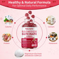 Magnesium Glycinate Gummies 1000Mg - Sugar Free Magnesium Potassium Supplement with Vitamin D, B6, Coq10 for Calm Mood & Sleep Support - 120