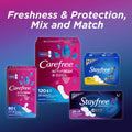 Stayfree Ultra Thin Regular Pads with Wings, 18 Count