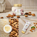 Mothers Day Gifts for Mom Spa Gift Basket Set for Women 17-Piece Almond Luxury Spa Gift Set Bath & Body Care Kit with Shower Gel, Body Cream |