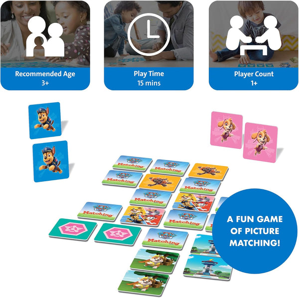 Wonder Forge Paw Patrol Matching Game | Build Focus and Memory with Chase, Skye, and the Team | Fun and Engaging Memory Game for Kids Ages 3+