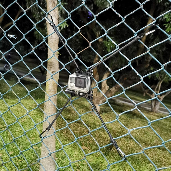 Cell Phone Fence Mount - Camera Backstop Chain Link Mount for Gopro Action Camera Small Digital Camera and Smartphones - Your Baseball - Softball