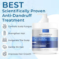 Anti Dandruff Shampoo for Men & Women | Extra Strength Medicated Shampoo with 2% Salicylic Acid and Tea Tree Oil for Itchy, Dry Scalp, Flakes and