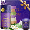 Shower Steamers Aromatherapy - Birthday Gifts for Women - Shower Bombs Aromatherapy, Spa Day Essentials, Relaxation Spa Gifts - Self Care Unique