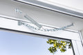 Wright Products - Steel Screen and Storm Door Chain Stop - Absorbs Shock from Wind, Zinc