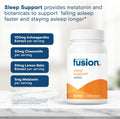 Bariatric Fusion Sleep Support | Vegan Sleep Supplement with Melatonin and Ashwagandha | Bariatric Vitamin for Adults* | Gluten, Dairy and Soy