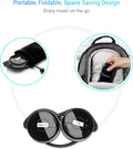 Kinivo BTH240 Bluetooth Headphones (Black, On-Ear, Wireless Music, Hands-Free Calling, Built-In Mic, Foldable, Travel Bag)