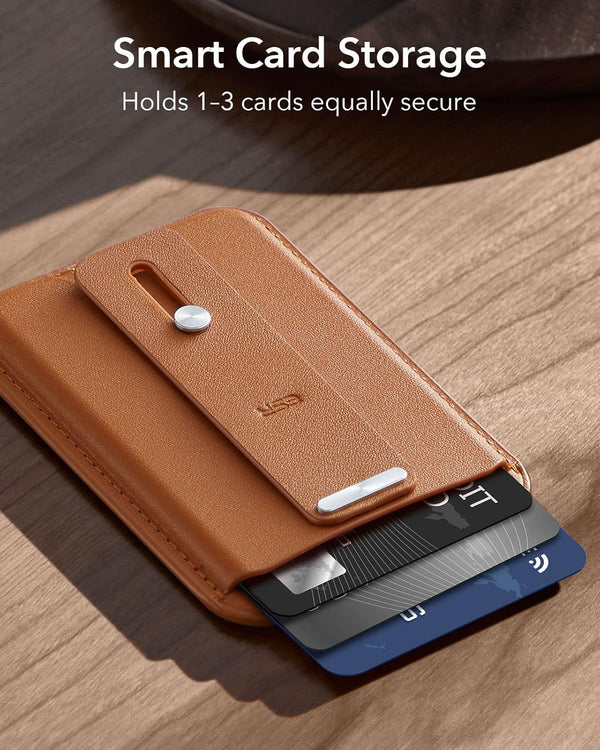 ESR for Magsafe Wallet, Iphone Wallet with 5-Card Holder, Secure-Grip Finger Loop, Magnetic Card Holder for Iphone 15/14/13/12 Series, Not for