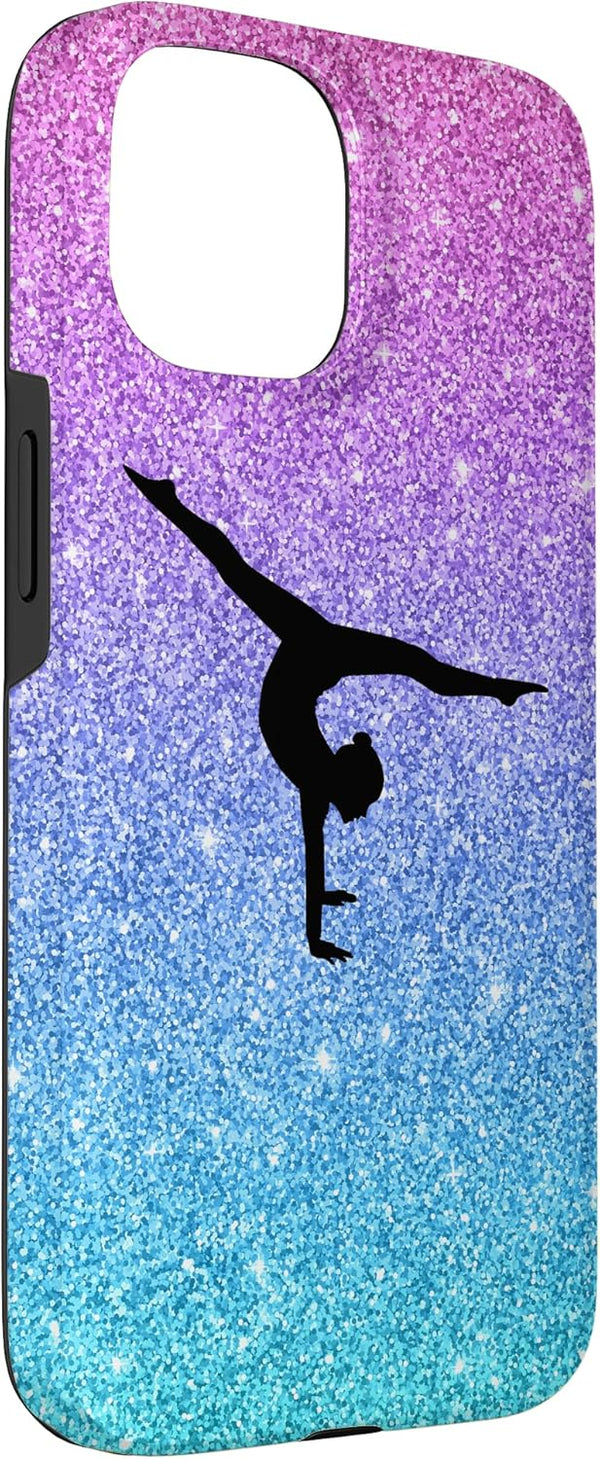 Cute Trendy Gymnastics Gift for Girls Teens and Women Case for iPhone 15