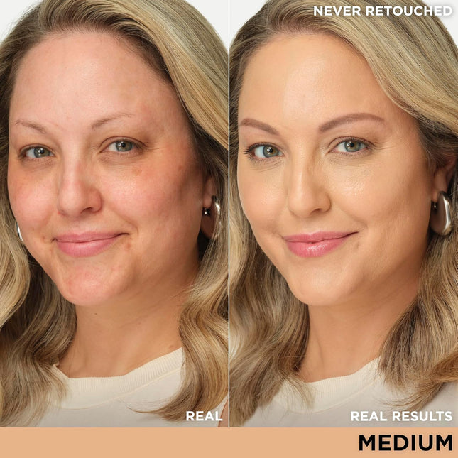 IT Cosmetics CC+ Cream - Natural Full Coverage Foundation With SPF 50+, Color Corrector & Anti-Aging Hydrating Serum, Hy