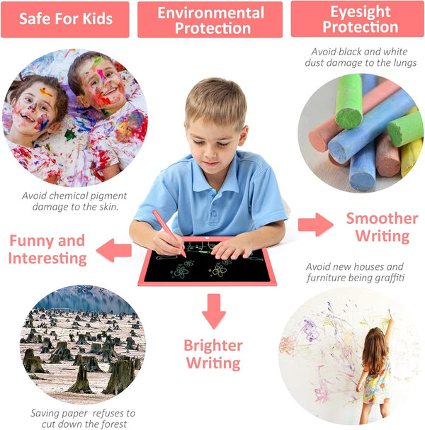 LEYAOYAO Toys for 3 4 5 6 7 8 Years Old Girls Boys, LCD Writing Tablet 15 Inch Doodle Board, Electronic Drawing Pads Drawing Tablet, Educational