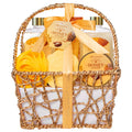 Gift Baskets , Spa Gifts for Women, 8Pcs Honey Almond Bath Gift Set for Women, Relaxation Self Care Spa Kit W/Bath Bomb, Bubble Bath, Mom Birthday