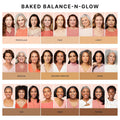 LAURA GELLER NEW YORK Baked Balance-N-Glow Illuminating Foundation - Deep - Buildable Sheer to Light Coverage - Satin Finish 08 Deep