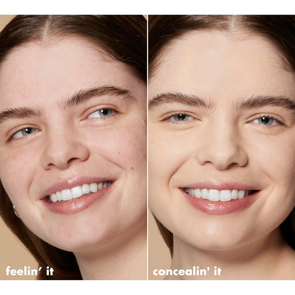 E.L.F. Hydrating Camo Concealer, Covers Blemishes & Under-Eye Circles, Full-Coverage & Delivers a Satin Finish, Vegan & Cruelty-Free, Fair Beige